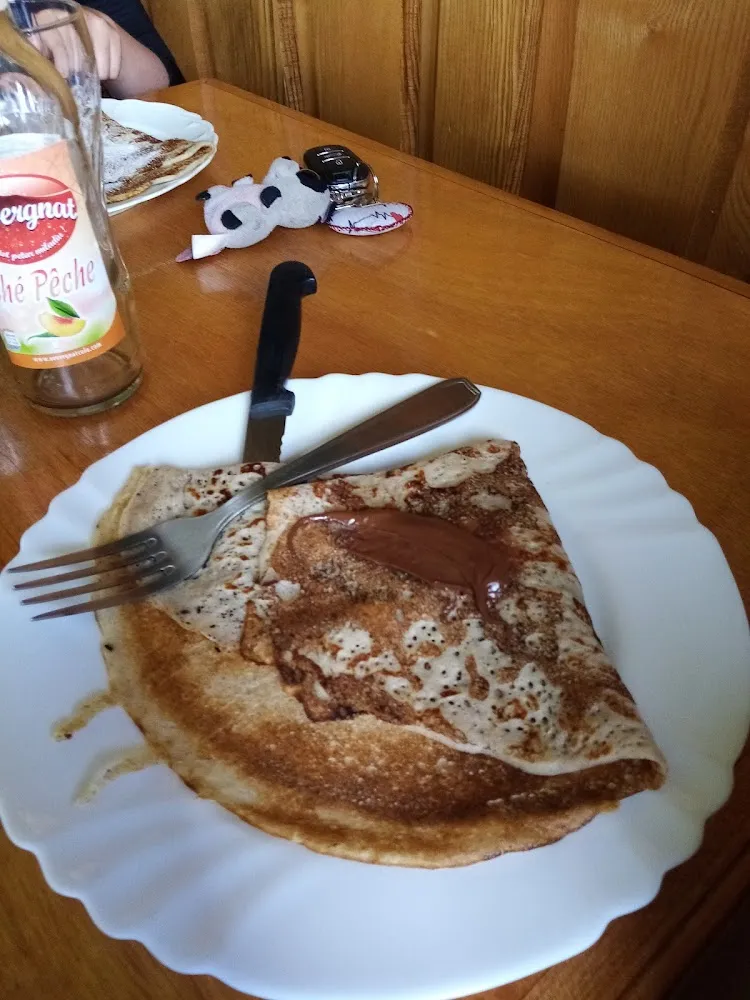 Crêpe À la Gelée de Pissenlit